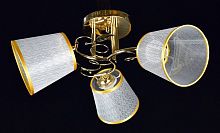 Люстра потолочная трехрожковая Мелодия Света 40Вт E27 220В Золото картинка 